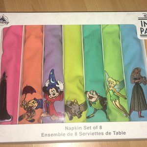 disney characters dinner napkins set
